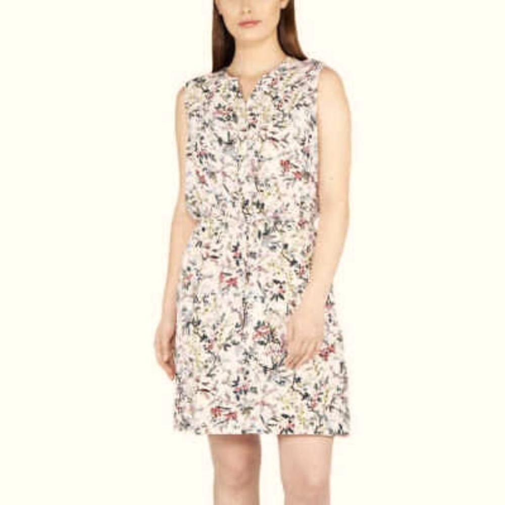 Nicole Miller pink floral dress size xxl